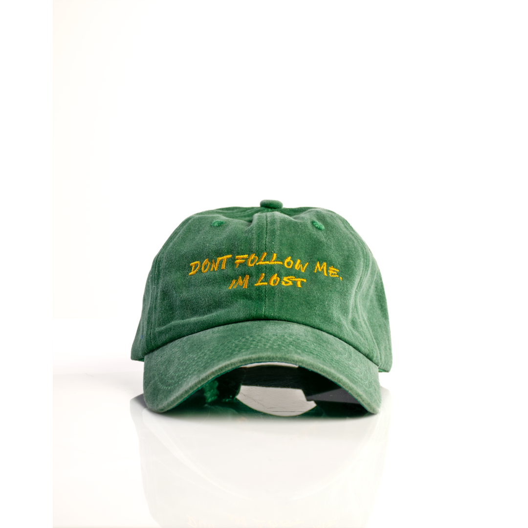 Don't Follow me, I'm Lost - Cap - Green | Lost Days