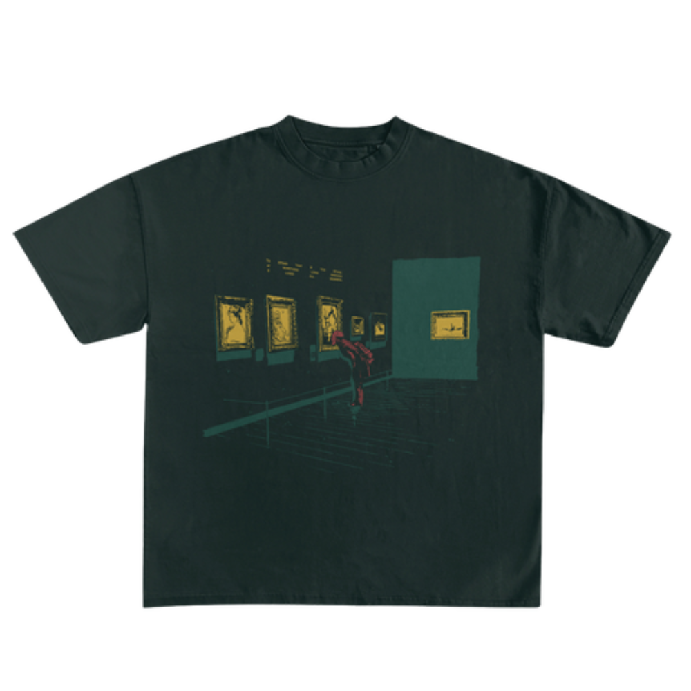 The Museum Wonders T-shirt - Olive | Lost Days