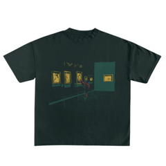 The Museum Wonders T-shirt - Olive | Lost Days