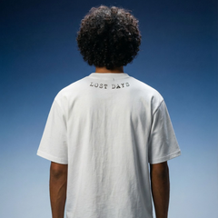 Fracture & Bloom Oversized- T-shirt - White | Lost Days