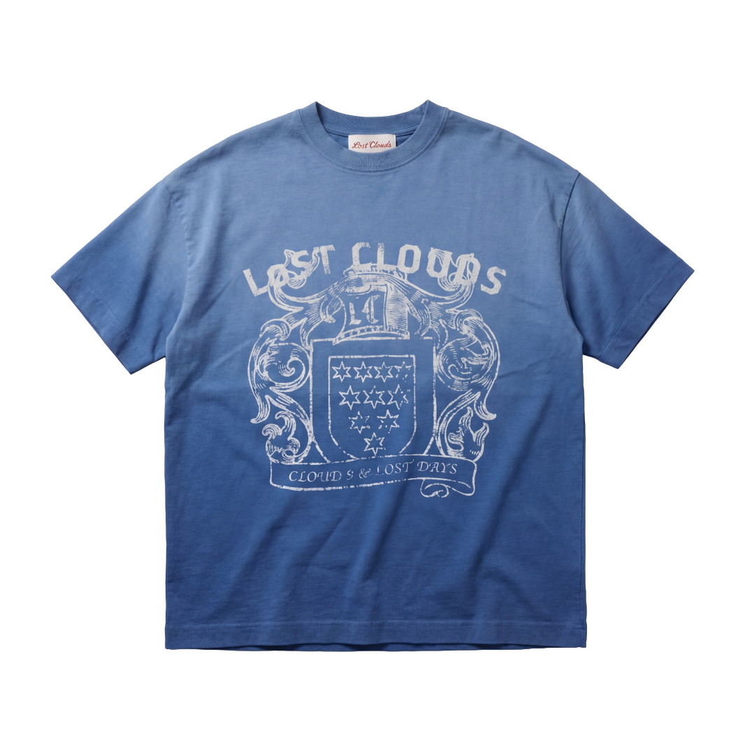 SIIILON / T06　Lost day tops / OW Lost Cloud - Faded Red T-shirt | Lost Days x Cloud 9