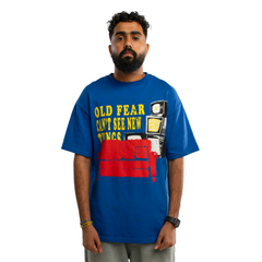 Old Fears Can't See... - T-shirt - Blue | Lost Days