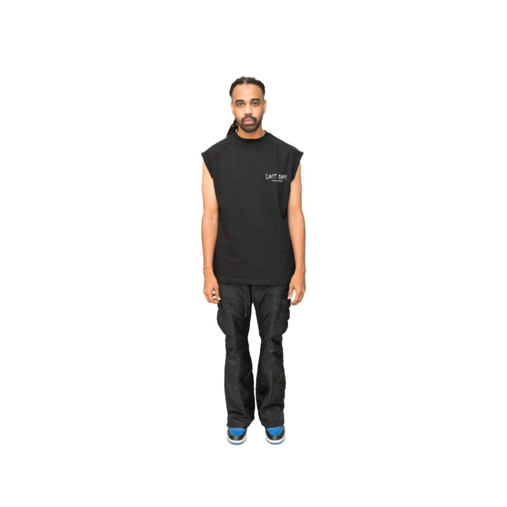 T-Cut Shirt - Black | Lost Days