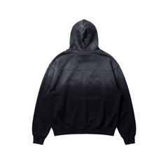 Lost Cloud - Faded Black Double-Zip Hoodie | Lost Days x Cloud 9